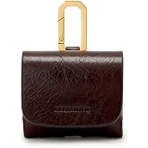 AllSaints Airpod Hex Case Cognac Brown One Size