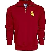 Blue 84 NCAA mens Quarter Zip Sweatshirt Icon