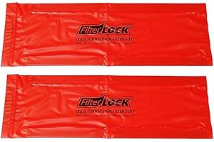 AllergyZone FilterLock Furnace Filter Slot Seal – Magnetic Seal Cover for Any 1” Furnace Filter, Up to 25” Long, Reduce HVAC 