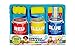 RoseArt Washable Sidewalk Chalk Paint 3 Colors 2 Foam Brushes (DDL87)