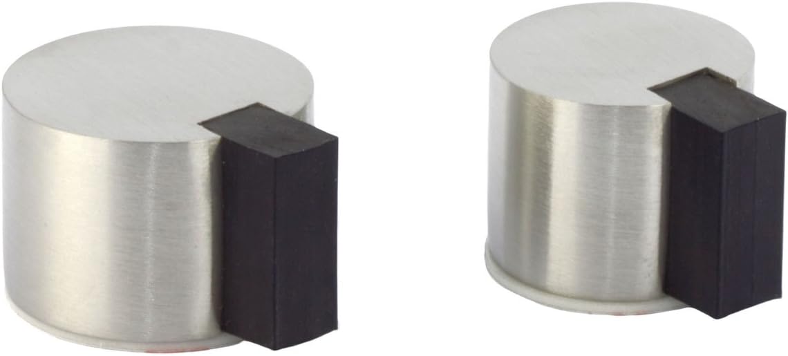EVI Herrajes, Stainless Steel - Black Rubber, 24mm - Image 4
