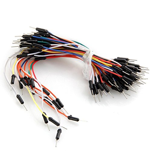 LEORX Professional Male to Male Solderless Flexible Breadboard Jumper Wires -65pcs