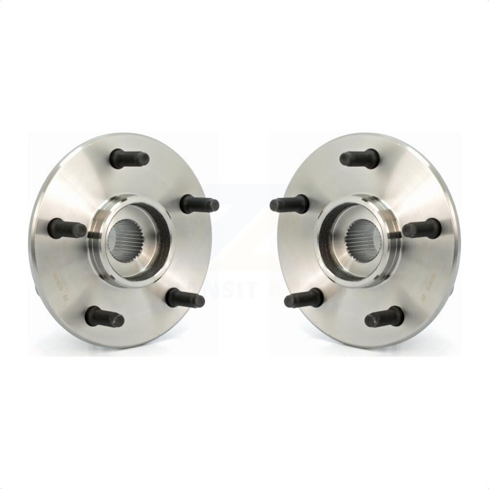 Front Wheel Bearing And Hub Assembly Pair For