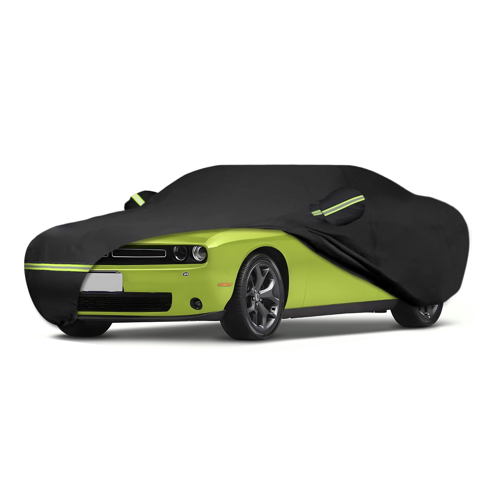 Photo 1 of Waterproof Car Covers Fit for 2008-2025 Dodge Challenger(Black) Custom Heavy Duty Waterproof All Weather Protection Outdoor