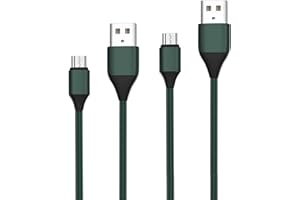 OLORT 15FT Extra Long Charger Cable for PS4 Controller Durable Nylon Braided Micro USB Fast Charging and Data Sync Cord Compatible with PlayStation 4,Xbox One S/X Console,lg stylo 3 and More 2Pack