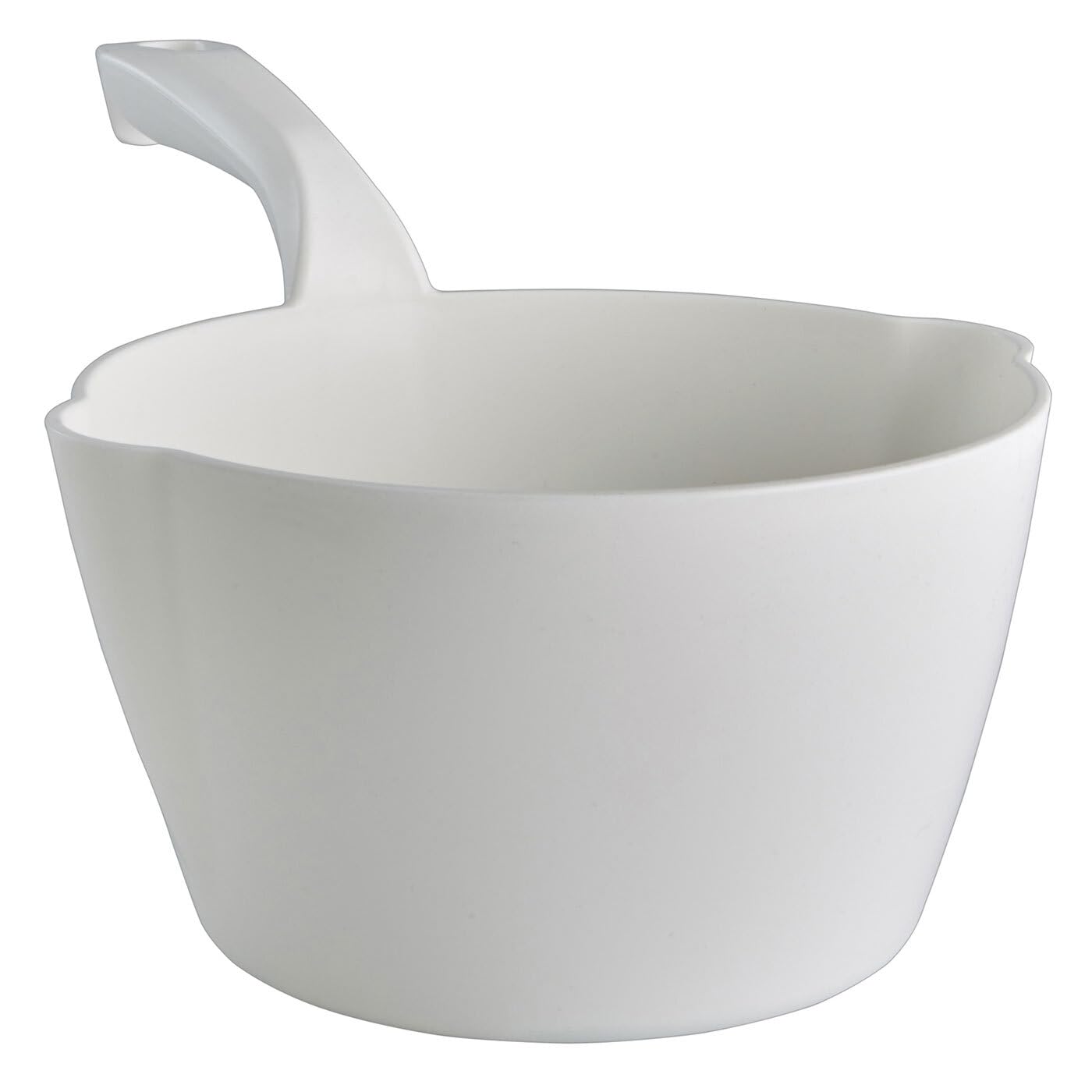 Vikan 64 oz. Round Scoop, White