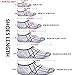 L-RUN Unisex Water Shoes Barefoot Skin Shoes for Run Dive Surf Swim Beach Yoga (XL(W:10-11,M:7.5-8.5), Sky Blue)