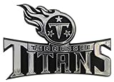 NFL Tennessee Titans Chrome Automobile Emblem