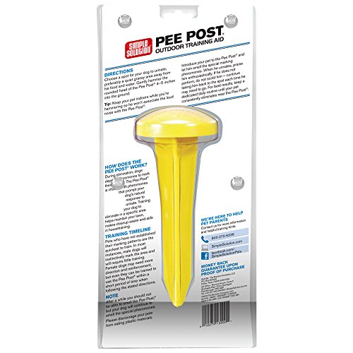 Simple Solution Pee Post Outdoor Dog Training Aid Dog Training