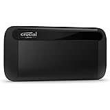 Crucial X8 1TB Portable SSD - Up to 1050MB/s - PC and Mac - USB 3.2 External Solid State Drive - CT1000X8SSD9