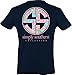 Simply Southern Women's Preppy Rose Logo Navy L