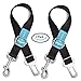 Dog Seat Belt Pet Dog Cat Car Seatbelt Safety Tether - 2 Pack - Adjustable Harness Belts Pet Leash - Heavy Duty Nylon Seatbelts - Universal Fit Cars Truck SUV