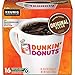 Dunkin' Donuts Original Blend Medium Roast Coffee, 64 K Cups for Keurig Coffee Makers