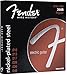 Fender Super 250 Electric Guitar Strings, Nickel Plated Steel, Ball End, 250R .010-.046