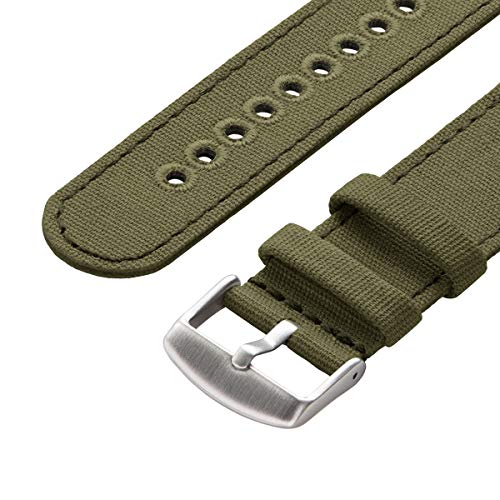 Archer Watch Straps Canvas Quick Release Replacement Watch Bands