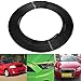 Astra Depot 49 Feet 15M Black Door Front Rear Lip Edge Overlay Molding Guard Protection Decoration Stripe Trim For Car Toyota Honda Volvo Volkswagen Ford