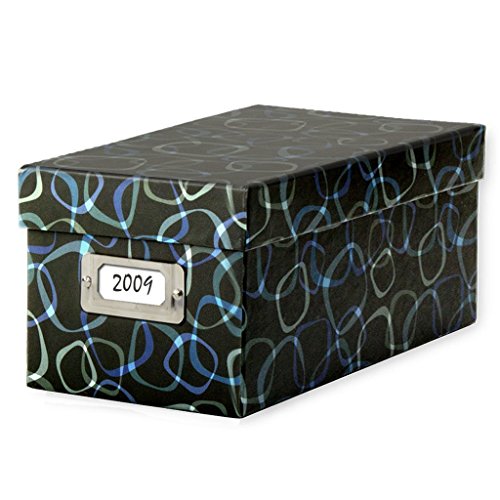 KVD Kleer-Vu Deluxe Albums Inc. CD, DVD & Media Box Collection, Holds and stores all your photos, negatives, cd's, dvd's etc. 6" wide x 10.5" long x 4.75" high, Black