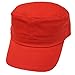 Solid Castro Cadet Cap - 100% Cotton Hat - Adjustable Velcro Back
