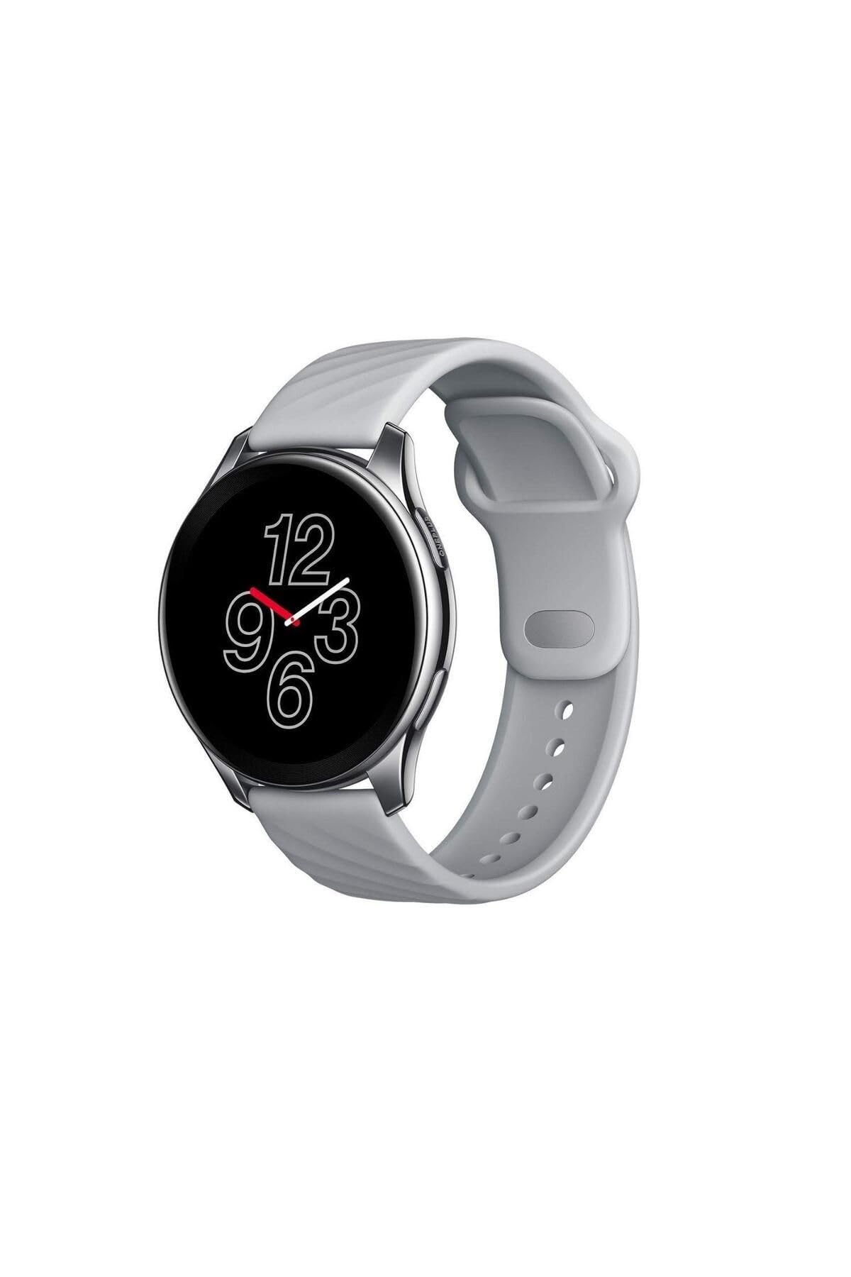 OnePlus Watch - Bluetooth 5.0 Smart Watch with 14 days battery life and 5ATM + IP68 Water Resistance - Moonlight Silver