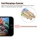 Youer Lightning Cable 3Pack 3FT 6FT 10FT Nylon Braided Certified iPhone Cable USB Cord Charging Charger for Apple iPhone 8, X, 7, 7 Plus, 6, 6s, 6+, 5, 5c, 5s, SE, iPad, iPod Nano, iPod Touch Pink