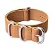 Ritche Genuine Leather NATO Strap 20mm Replacement Watch Band for Men Women