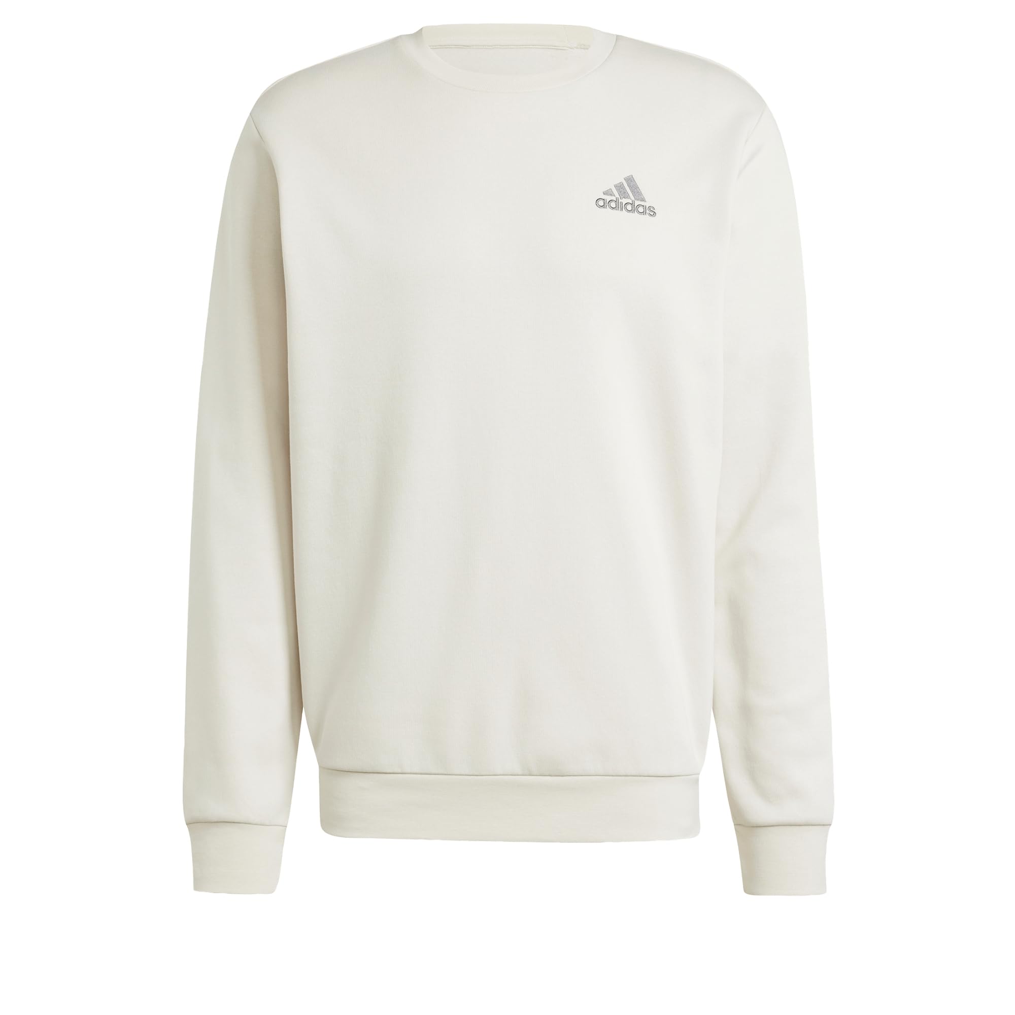 adidas Men's Essentials Fleece Sweatshirt, Alumina, Medium Image