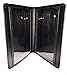 Everfiniti Leather (Black) Literature Organizer - Magazines, Tracts, Brochures, Handbills, Publications, Leaflets, etc.