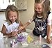 Mermaid Slime Making Supplies Kit for Girls (Make Your own Slime) Fishbowl, Jelly Cube, Foam, Fluffy Cloud, Scented, Glittery Slime Package, Includes Instruction Booklet, Ingredients, DIY for Kids