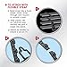 Rubbermaid Automotive Air Vent Catch All Storage Organizer: Cell Phone/Sunglasses Car Caddy, Soft Sided