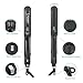Professional Salon Steam Hair Straightener, ManKami Argan Steam Styler Ceramic Tourmaline Flat Iron Vapor Heater Hair Straightening Iron with Anion Care and Locking switch