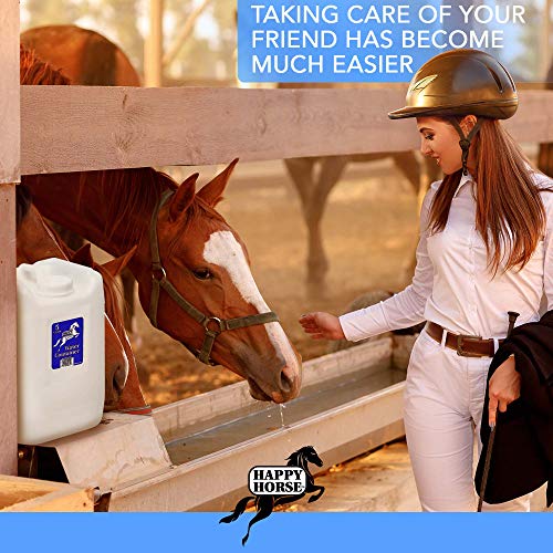 Happy Horse 5 Gallon Water Container for Portable Drinking Water Storage and Food Storage