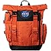 NASA Patches Rolltop Backpack Orange Bag