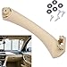 QUIOSS Right Side Inner Door Panel Handle Pull Trim Cover for BMW E90 3-Series Sedan Beige