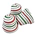 Hersheys Milk Chocolate PEPPERMINT BARK BELLS Christmas Variety Pack - Extra Creamy Solid Milk & White Chocolate - Wrapped in Seasonal Foil - 3 Pack (Peppermint Bark) Xmas Candies Assortment