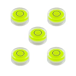 YMGBHNKJLS 5Pcs Small Circular Bubble Levels with