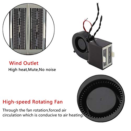 image for Baynne Portable Car Heating Heater 300W 500W 24V Vehicle Interior Heat