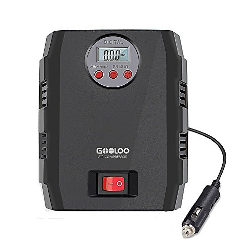 GOOLOO 12V DC Electric Portable Air Compressor Pump, 150 PSI Digital