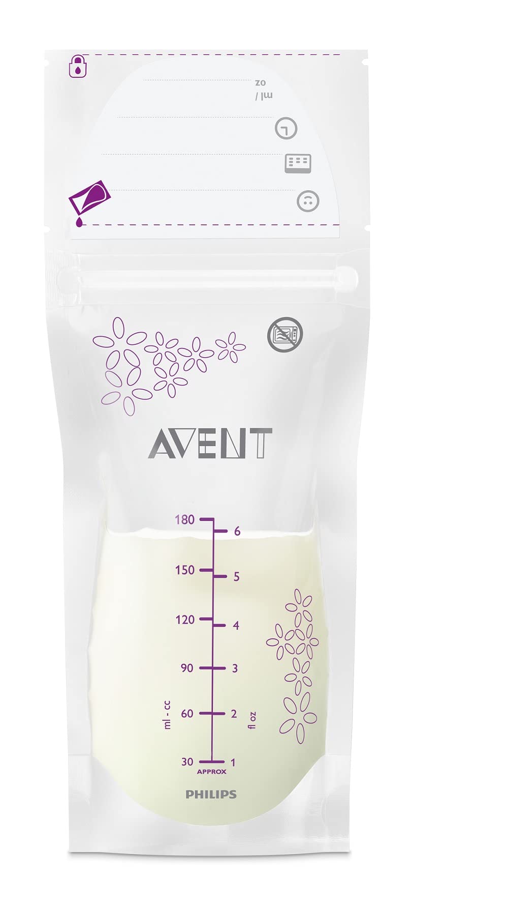 Philips Avent Set of 25 Breast Milk Preservation Sachets 180 ml