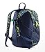 The North Face Youth Recon Squash Backpack - Cosmic Blue Granite Print & Lime Green - OS