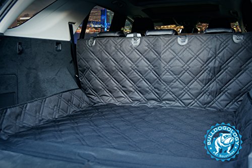 Bulldogology Premium Cargo Liner Cover for Dogs - Heavy Duty Durable Quality for SUVs and Cars - Waterproof, N