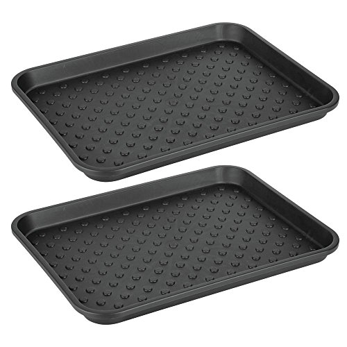 iDesign Plastic Under the Sink Drip Protector Tray for Kitchen