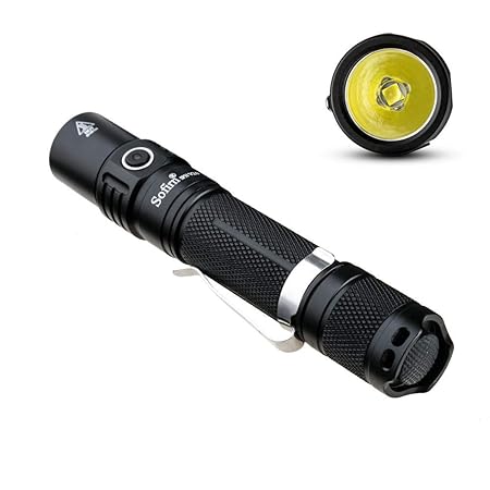 Sofirn SP31 V2.0 LED Taschenlampe, Cree XPL HI Led Super helle 1200 Lumen, 7 Modi, kleines Licht für edc, Camping, Angeln, St