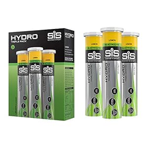 Science in Sport Go Hydro 3 x 20 Tablets, Lemon, Triple Pack
