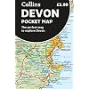 Devon Pocket Map: The perfect way to explore Devon Landkaart – Gevouwen Kaart, 3 juli 2022