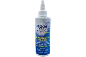 Badge Magic Adhesive Remover - Easily Removes Scout Badges and Residue - Fresh Citrus Scent