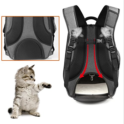 image for Blitzwolf Large Capacity Diamond Space Capsule Pet Carrier Backpack wi