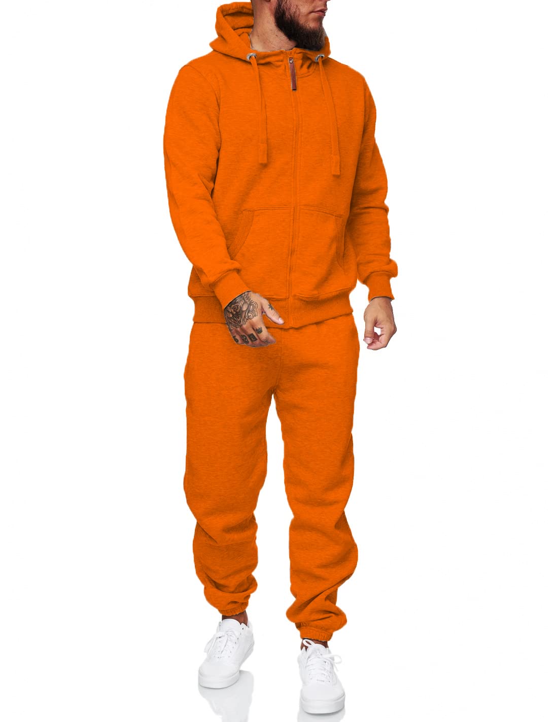 HHGKED Sweat suits men Tracksuits 2 Piece sets