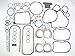 TopendGaskets brand Gasket Kit Replacement for HONDA GL 1100 Goldwing GL1100 Gold Wing 1980-1983