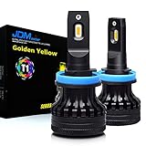 JDM ASTAR T1 High Power H11 H9 H8 All-in-One Gold Yellow LED Bulbs