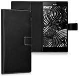 kwmobile Wallet Case for Sony Xperia Z Ultra - Protective PU Leather Flip Cover with Magnetic Closure, Card Slots and Kickstand